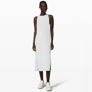 NWT Lululemon Lahar Dress sz M Heathered Starlight